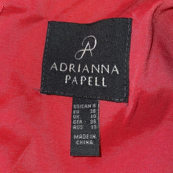 Adrianna Papell Patterned Sheath Midi Dress - Picture 12 of 16